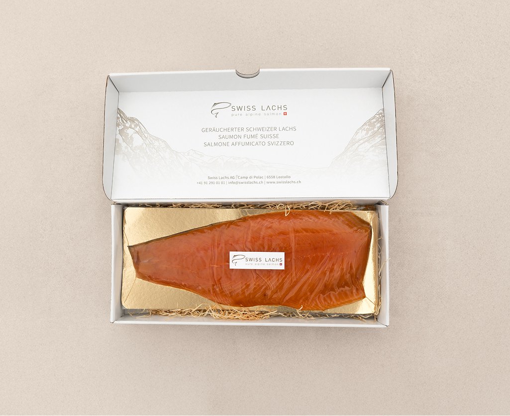 Smoked salmon side
